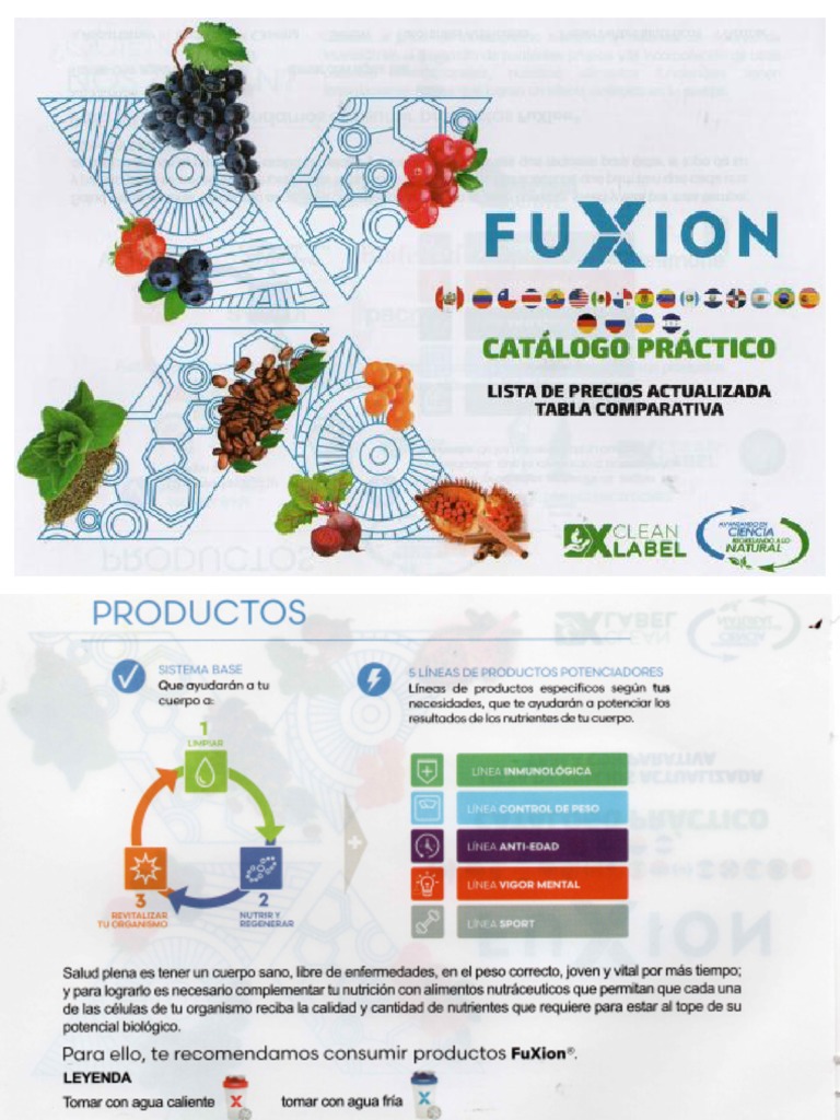 Catálogo Fuxion Pdf