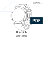 Quatix 6: Owner's Manual