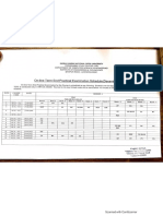 Pratical Schedule December 2021