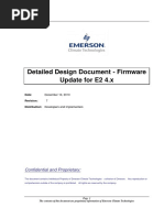 DDD - Firmware Update For E2e