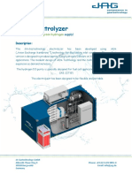 Data Sheet Elektrolyzer