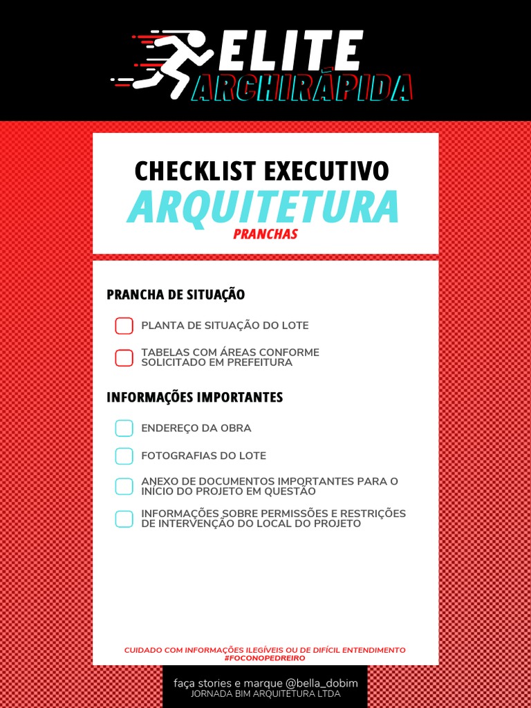 Check list - Arquitetura | PDF | BIM