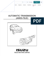 Automatic Transmission Automatic Transmission (AW03-72LE) (AW03-72LE)