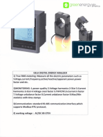 Gela Analyzer Digital Meter