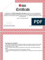 Certificado - Jornada de Biomedicina 2018