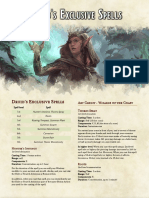 10 - D&D Druid's Exclusive Spells - GM Binder