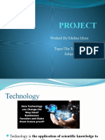 Project: Worked By/Melisa Muca Class/VII Topic/The Technology Subject/English
