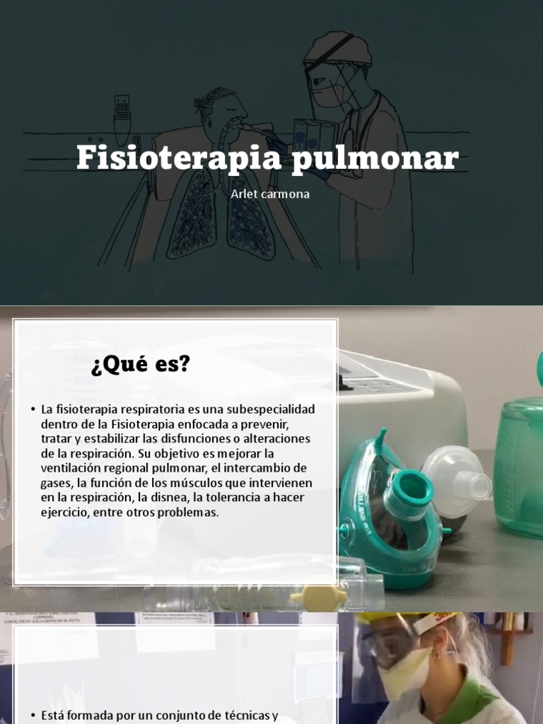 Presentacion Fisioterapia Pulmonar PDF