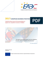 EABC Thailand Position Paper - 2017