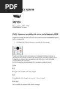 CÓDIGOS DE MANTENIMIENTO IMPRESORA CANON MP250