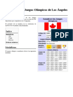 Canadá en Los Juegos Olímpicos de Los Ángeles 1984