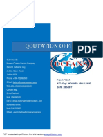 Qoutation Offer: PDF Created With Pdffactory Pro Trial Version