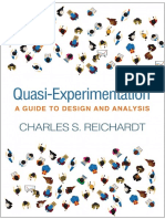 Charles S. Reichardt (2019) Cuasi Experimentos. Una Guía para El Diseño y Análisis. Traducción Al Castellano
