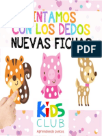 Fichas para Pintar Con Los Dedos