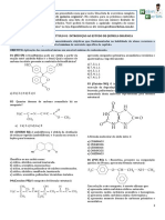 Lista de exercícios de química orgânica