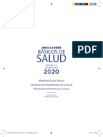 Indicadores Básicos de Salud 2020