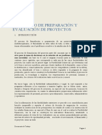 Proceso de Preparación y Evaluación de Proyectos