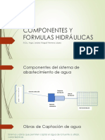 COMPONENTES Y FORMULAS HIDRÁULICAS