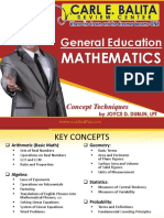 GenEd - Key Math Concepts