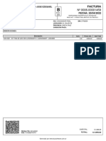 Factura: FECHA: 20/04/2022