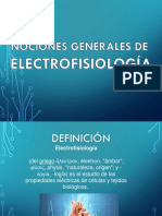 Electrofisiología: Estudio propiedades eléctricas células