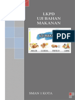 Praktikum Uji Bahan Makanan