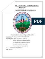 Evolucion Interncional Del Precio Del Gas y Del Petroleo