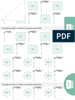 Table seating chart details