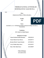 Actividad 12, 13, 14 - El Manual de Políticas Estación de Trabajo, Servidores y Tercerización