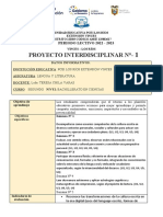Formato Proyecto Interdisciplinario 2022 - 2023