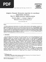 Adaptive Dynamic Relaxation Algorithm For Non-Linear Hyperelastic Structures