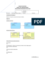 Base de datos para control de películas