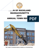 Rockland 2011 Town Report Web Report