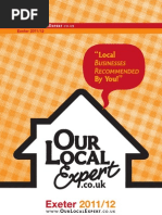 Download Exeter Our Local Expert 2011 by Nick Hall SN57978478 doc pdf
