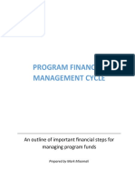 Program Financial Management Cycle