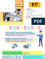 Implementation Project Management: Integrantes