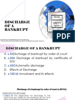 Discharge OFA Bankrupt