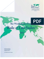 The World Justice Project - Rule of Law Index 2011