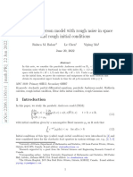 Parabolic Anderson Model With Rough Noise in Space and Rough Initial Conditions