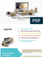 Pertemuan 9 - Teori Biaya Produksi