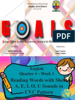 CVC Short Vowel Sounds Reading Comprehension