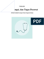 Makalah Peran, Fungsi, Dan Tugas Perawat