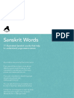 Printable Sanskrit Words en EvaLottaLamm