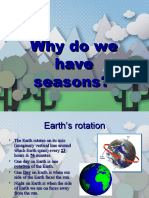 Why Do We Have Seasons?
