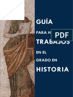 Guía para Trabajos de Historia