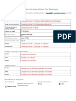 Integración Webpay Plus: Evidencia y formulario de integración