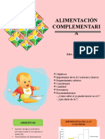 Alimentación Complementaria - Resumen MINSA.