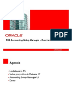 Accounting Setup Manager R12overview