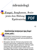 Epid Dental - Fungsi Jangkauan, Jenis Dan Bidang Kajian Epid