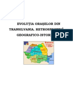 Evolutia Oraselor Din Transilvania